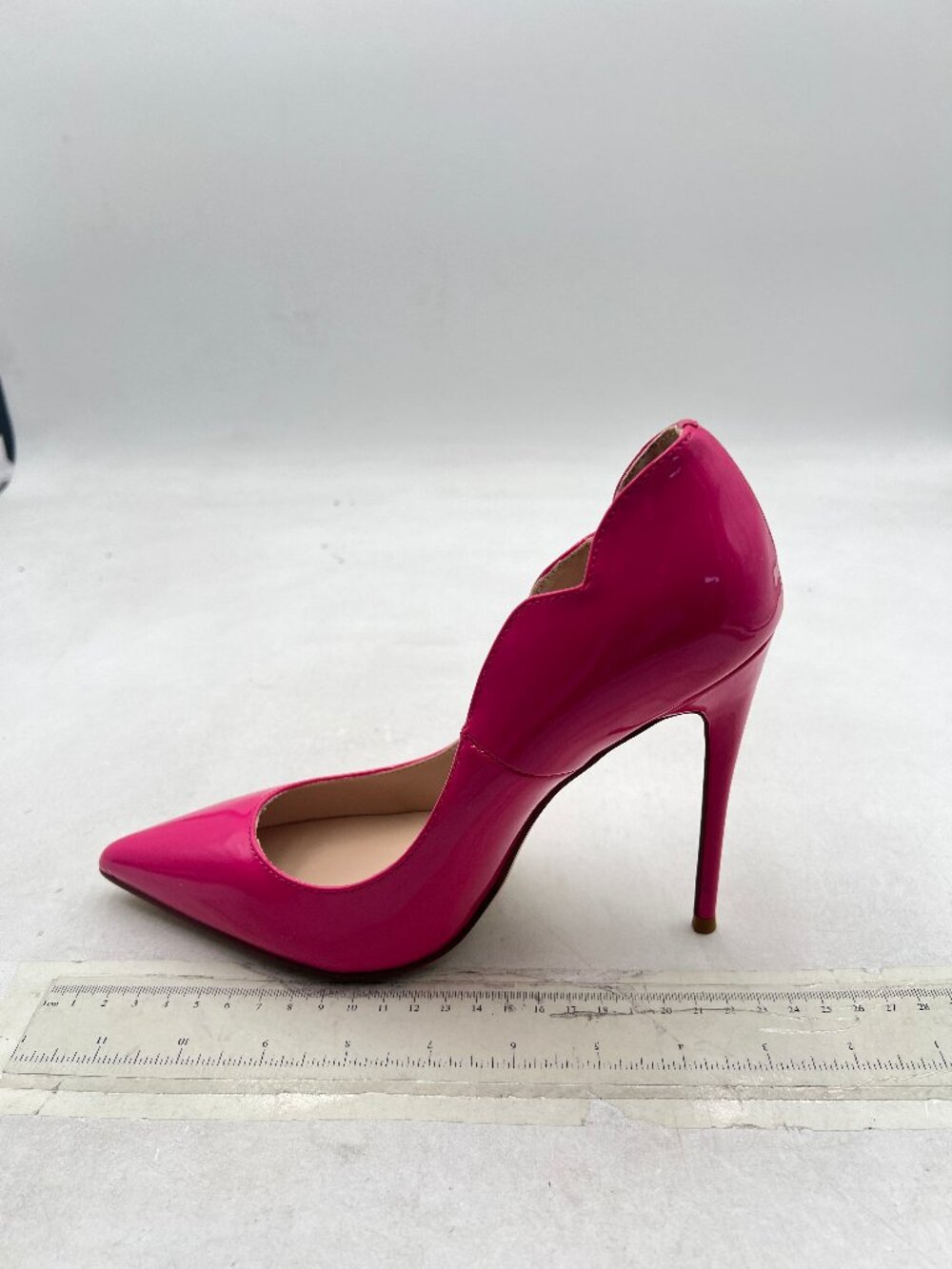FSJ Hot Pink Pointed Toe High Heels Sexy Stiletto Pumps Office Lady Casual Shoes
